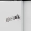 Armoire à portes coulissantes CHOICE | 3 OH, 1600 x 1095 mm, anthracite / blanc - 7 Thumbnail Image