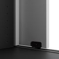 Armoire à portes coulissantes CHOICE | 3 OH, 1600 x 1095 mm, anthracite / blanc - 10 Thumbnail Image