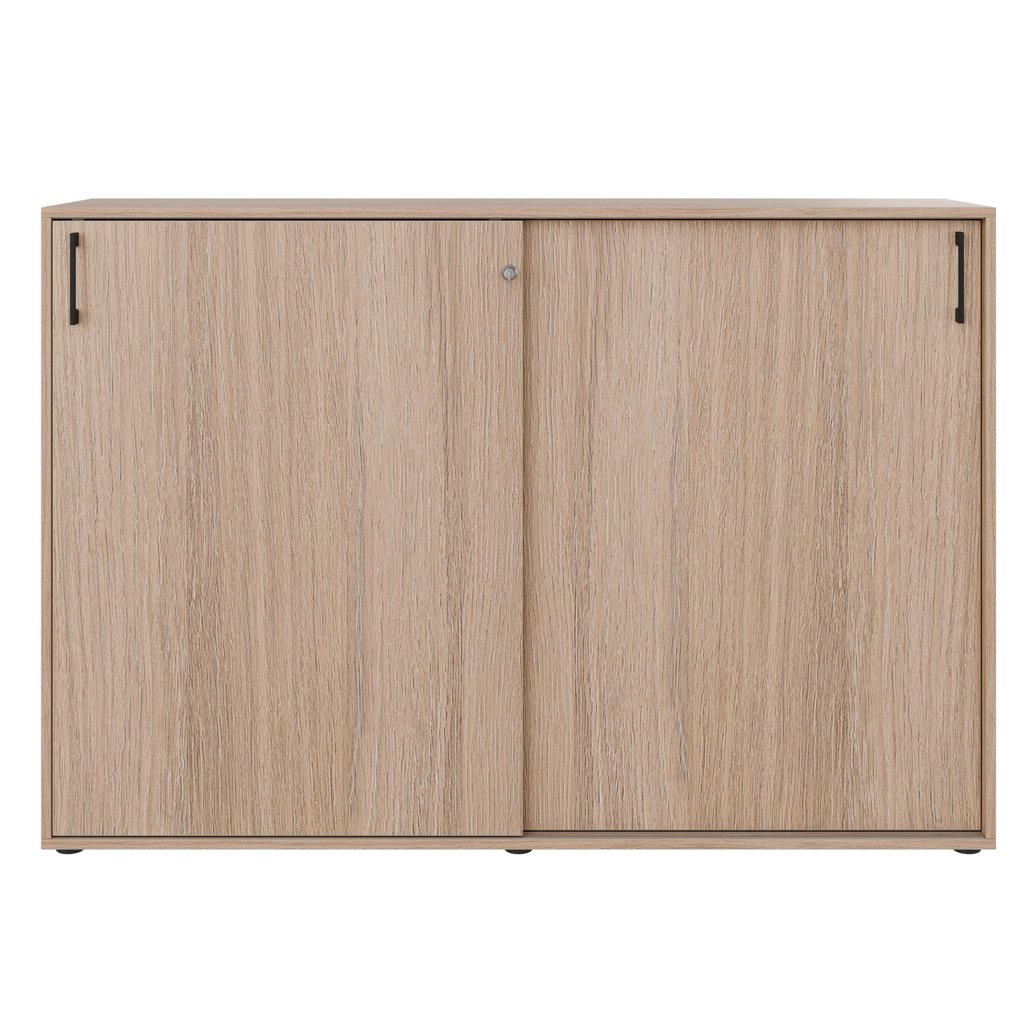 Armoire à portes coulissantes CHOICE | 3 OH, 1600 x 1095 mm, chêne ambré - 3 Main Image