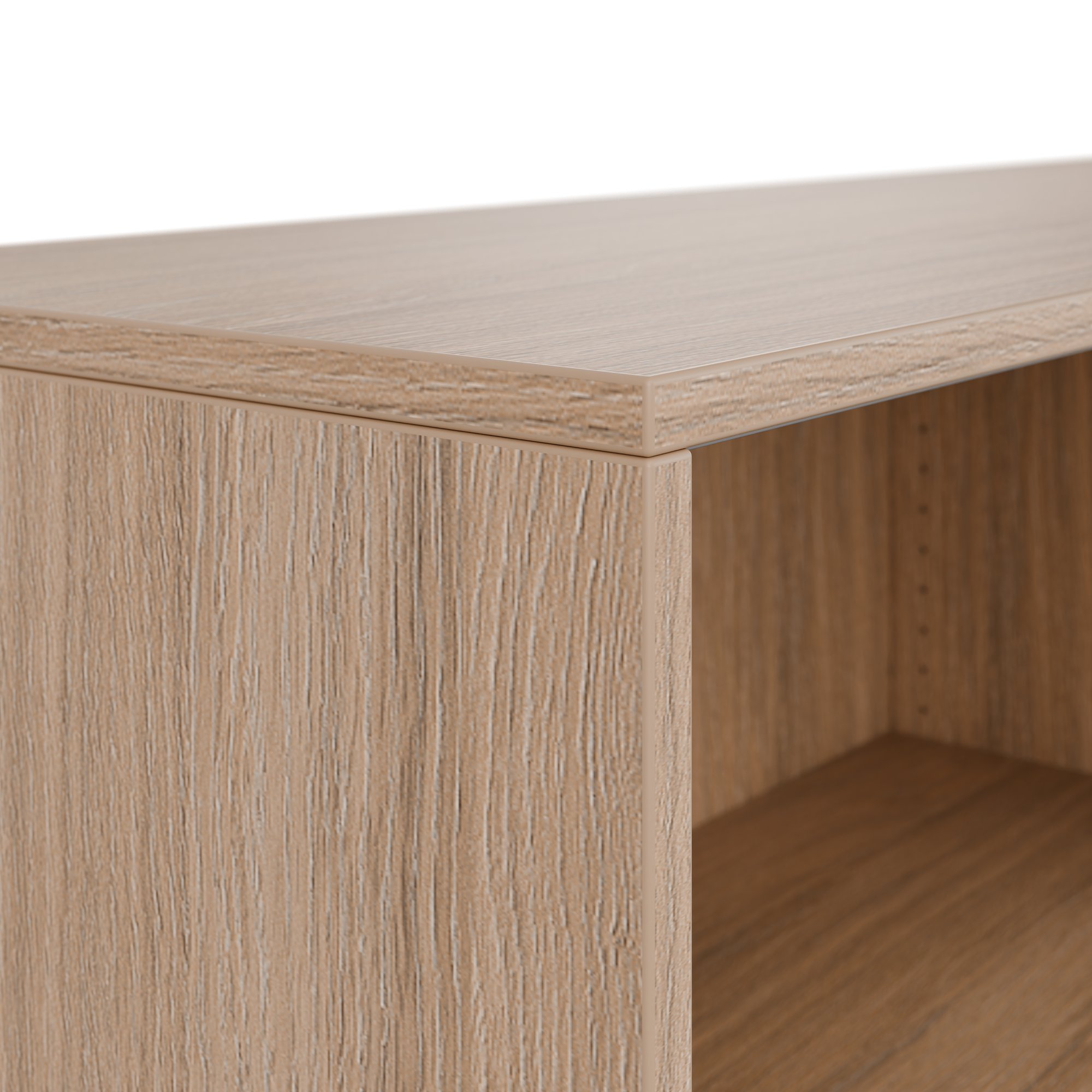 Armoire à portes coulissantes CHOICE | 3 OH, 1600 x 1095 mm, chêne ambré - 8 Main Image
