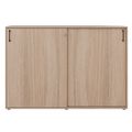 Armoire à portes coulissantes CHOICE | 3 OH, 1600 x 1095 mm, chêne ambré - 3 Thumbnail Image