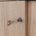 Armoire à portes coulissantes CHOICE | 3 OH, 1600 x 1095 mm, chêne ambré - 7 Thumbnail Image