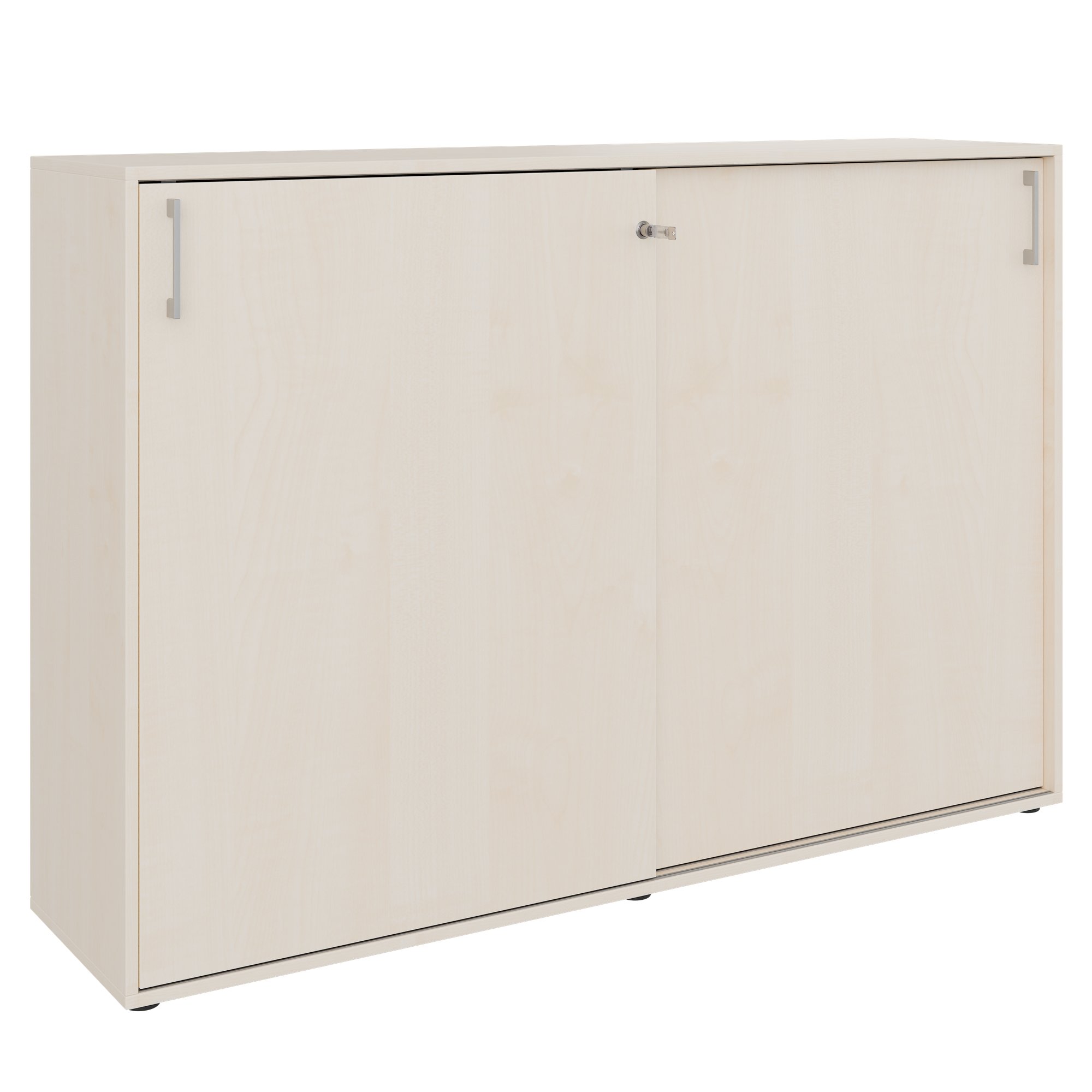 Armoire à portes coulissantes CHOICE | 3 étagères, 1600 x 1095 mm, érable - 1 Main Image