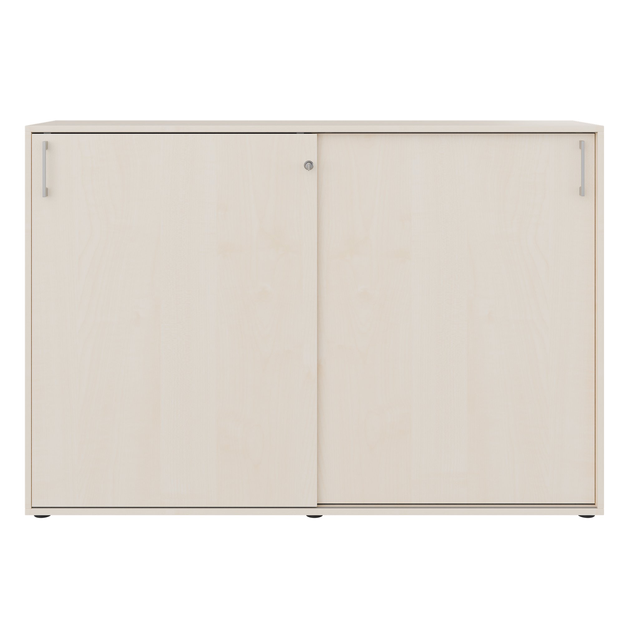 Armoire à portes coulissantes CHOICE | 3 étagères, 1600 x 1095 mm, érable - 3 Main Image