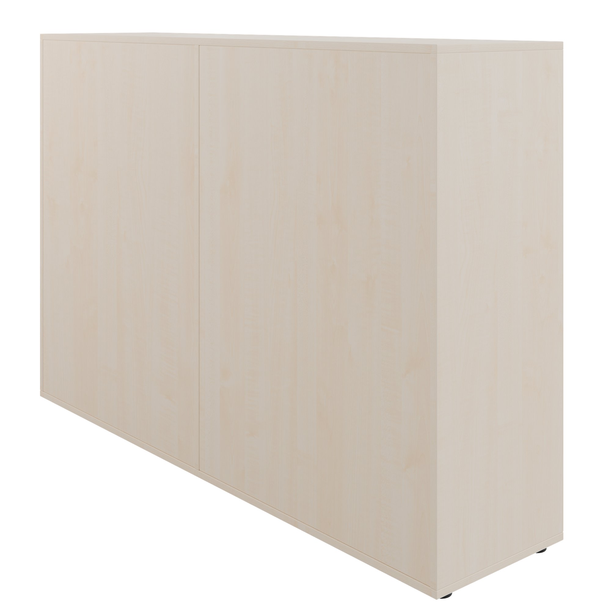Armoire à portes coulissantes CHOICE | 3 OH, 1600 x 1095 mm, érable / blanc - 5 Main Image
