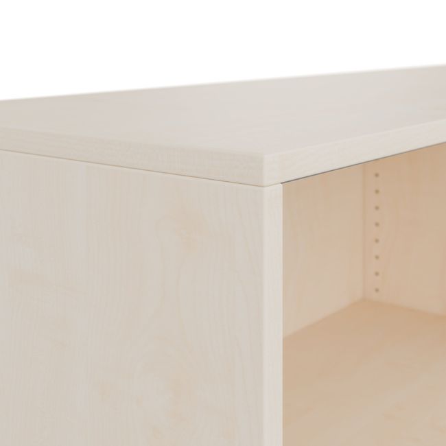 CHOICE Schiebetürenschrank | 3 OH, 1600 x 1095 mm, Ahorn / Weiß