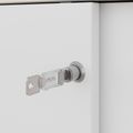 Armoire à portes coulissantes CHOICE | 3 OH, 1600 x 1095 mm, érable / blanc - 7 Thumbnail Image