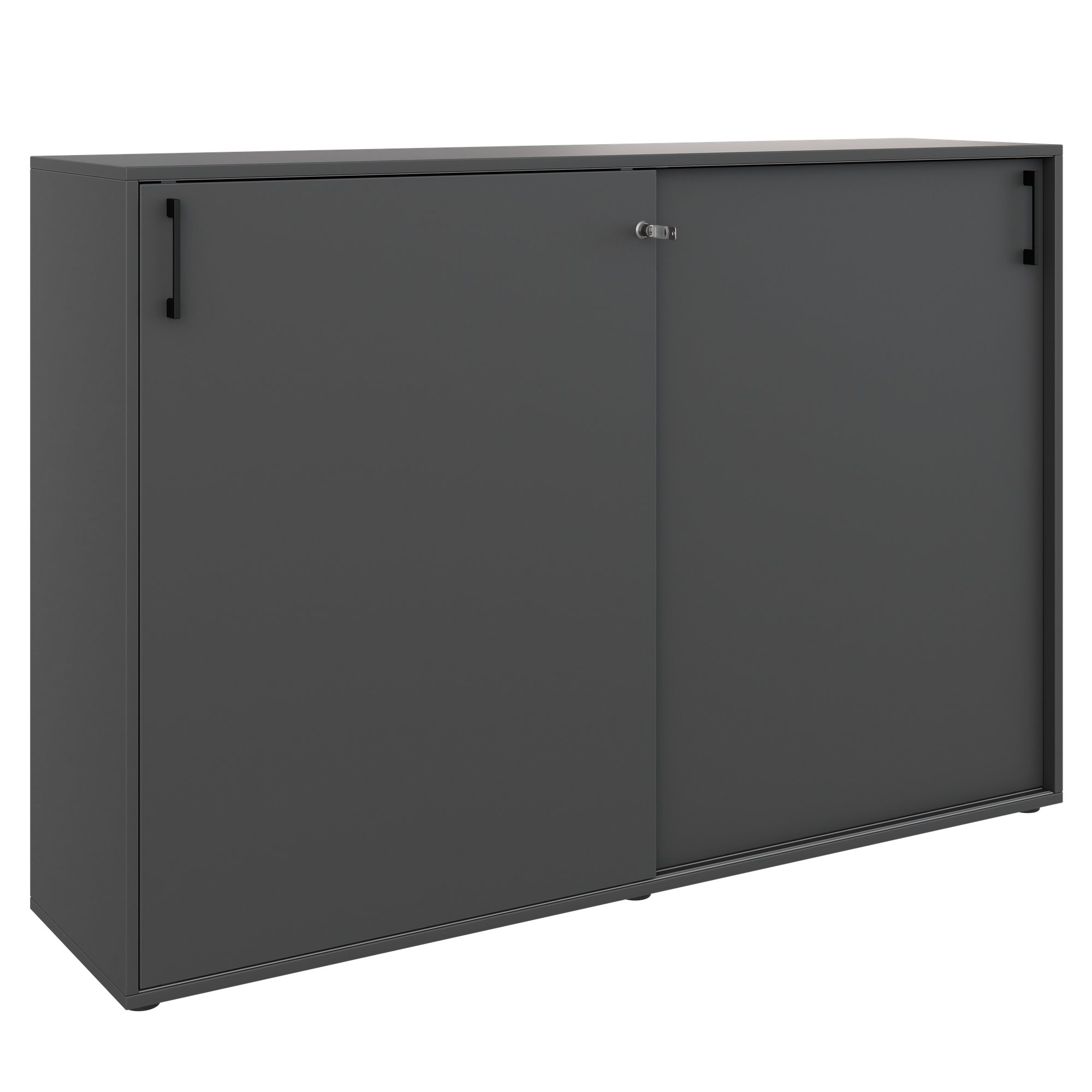 Armoire à portes coulissantes CHOICE | 3 OH, 1600 x 1095 mm, anthracite - 1 Main Image