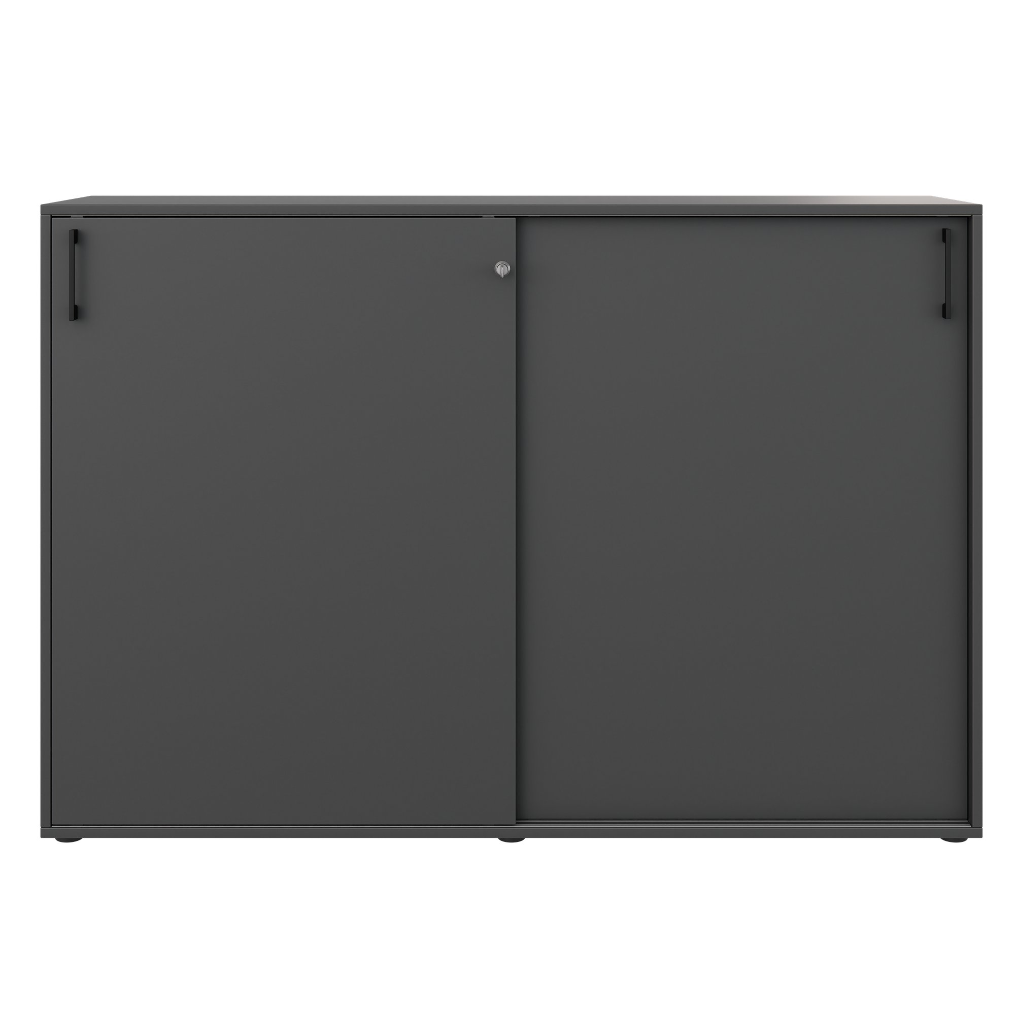 Armoire à portes coulissantes CHOICE | 3 OH, 1600 x 1095 mm, anthracite - 3 Main Image