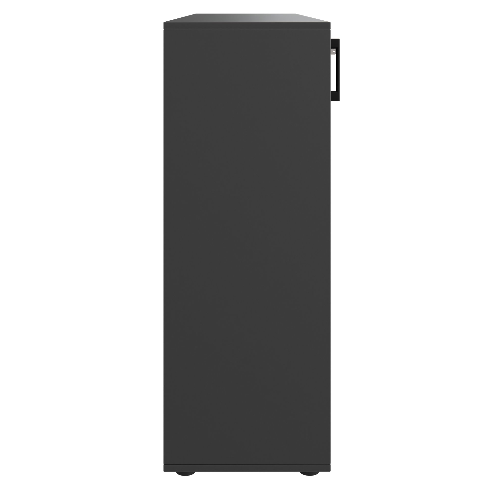 Armoire à portes coulissantes CHOICE | 3 OH, 1600 x 1095 mm, anthracite - 4 Main Image