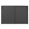 Armoire à portes coulissantes CHOICE | 3 OH, 1600 x 1095 mm, anthracite - 3 Thumbnail Image
