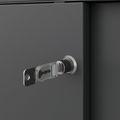 Armoire à portes coulissantes CHOICE | 3 OH, 1600 x 1095 mm, anthracite - 7 Thumbnail Image
