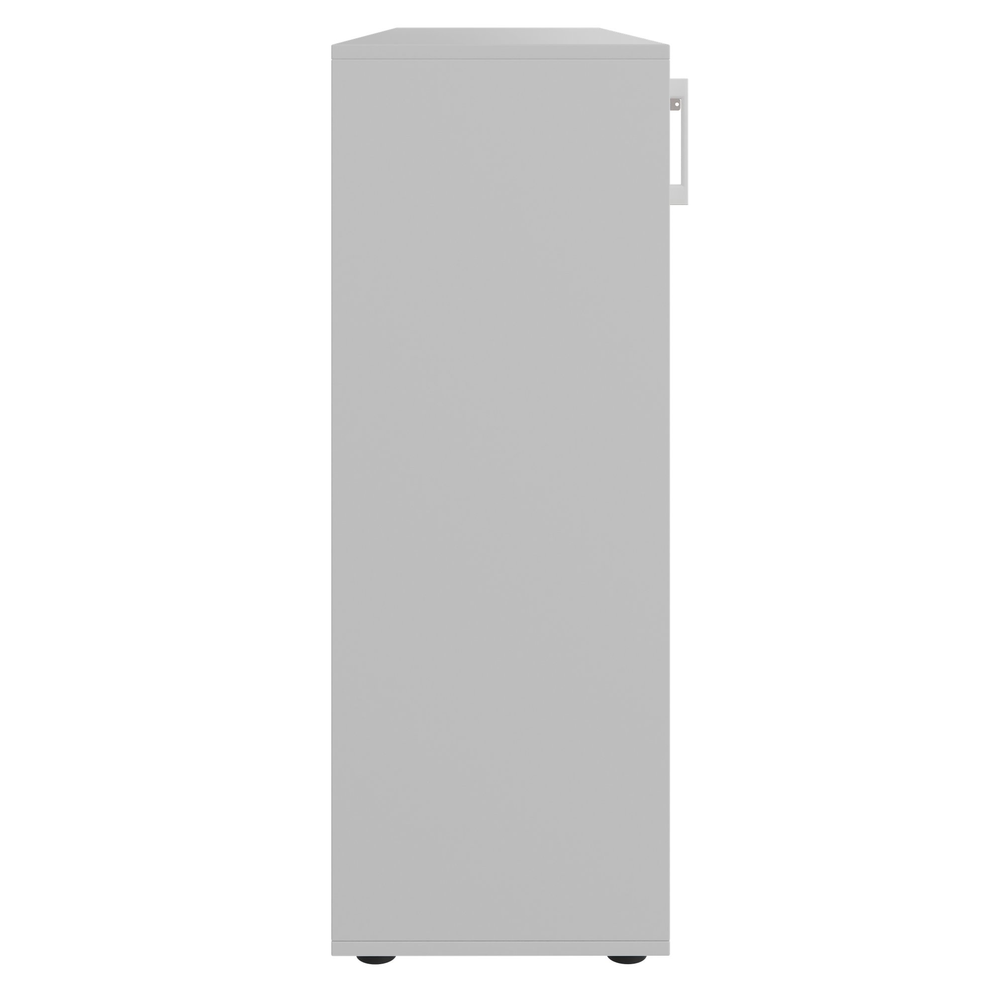 Armoire à portes coulissantes CHOICE | 3 OH, 1600 x 1095 mm, gris perle - 4 Main Image