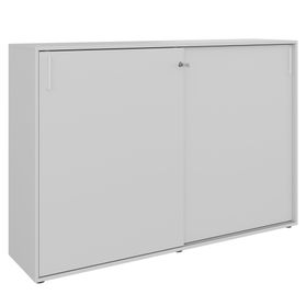 CHOICE Schiebetürenschrank | 3 OH, 1600 x 1095 mm, Perlgrau