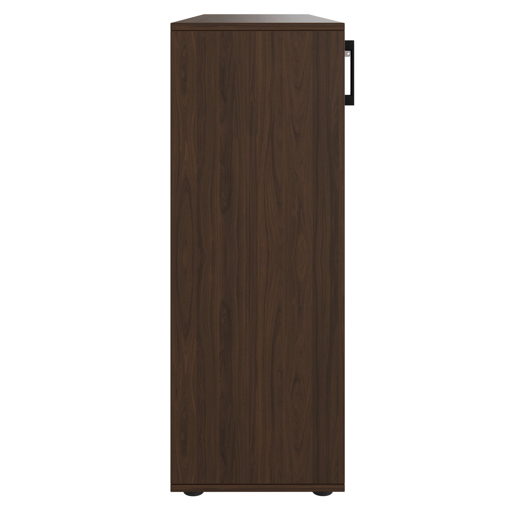 Armoire à portes coulissantes CHOICE | 3 étagères, 1600 x 1095 mm, noyer - 4 Main Image