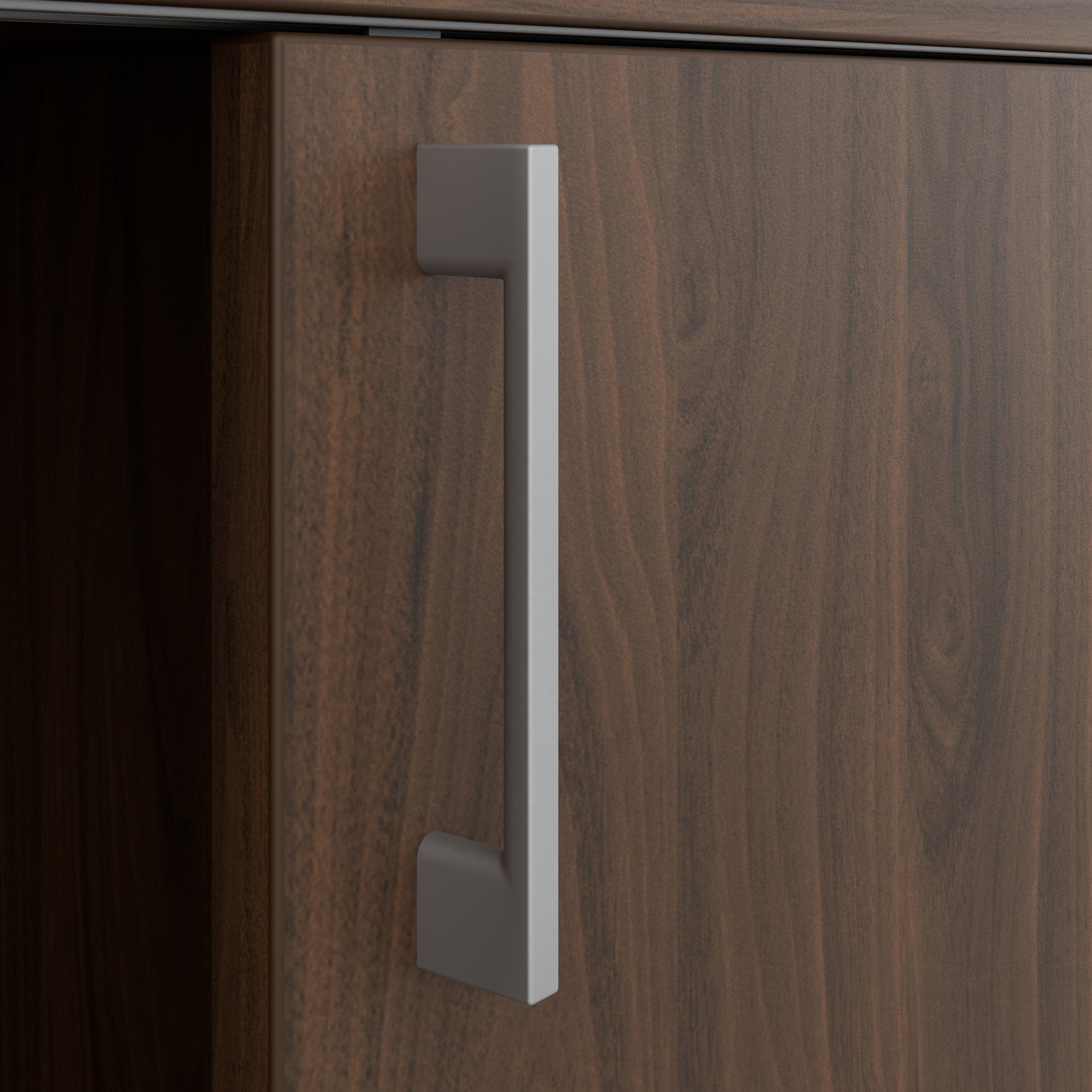 Armoire à portes coulissantes CHOICE | 3 étagères, 1600 x 1095 mm, noyer - 6 Main Image