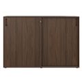 Armoire à portes coulissantes CHOICE | 3 étagères, 1600 x 1095 mm, noyer - 3 Thumbnail Image