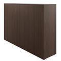 Armoire à portes coulissantes CHOICE | 3 étagères, 1600 x 1095 mm, noyer - 5 Thumbnail Image