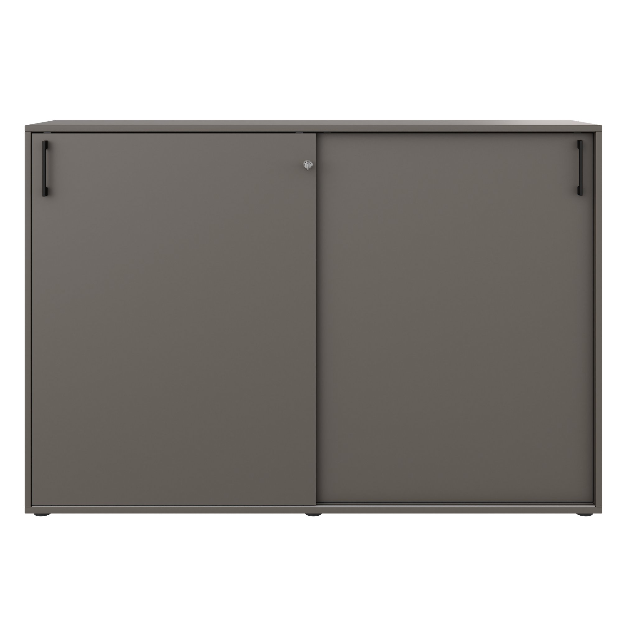 Armoire à portes coulissantes CHOICE | 3 OH, 1600 x 1095 mm, gris cubanite - 3 Main Image