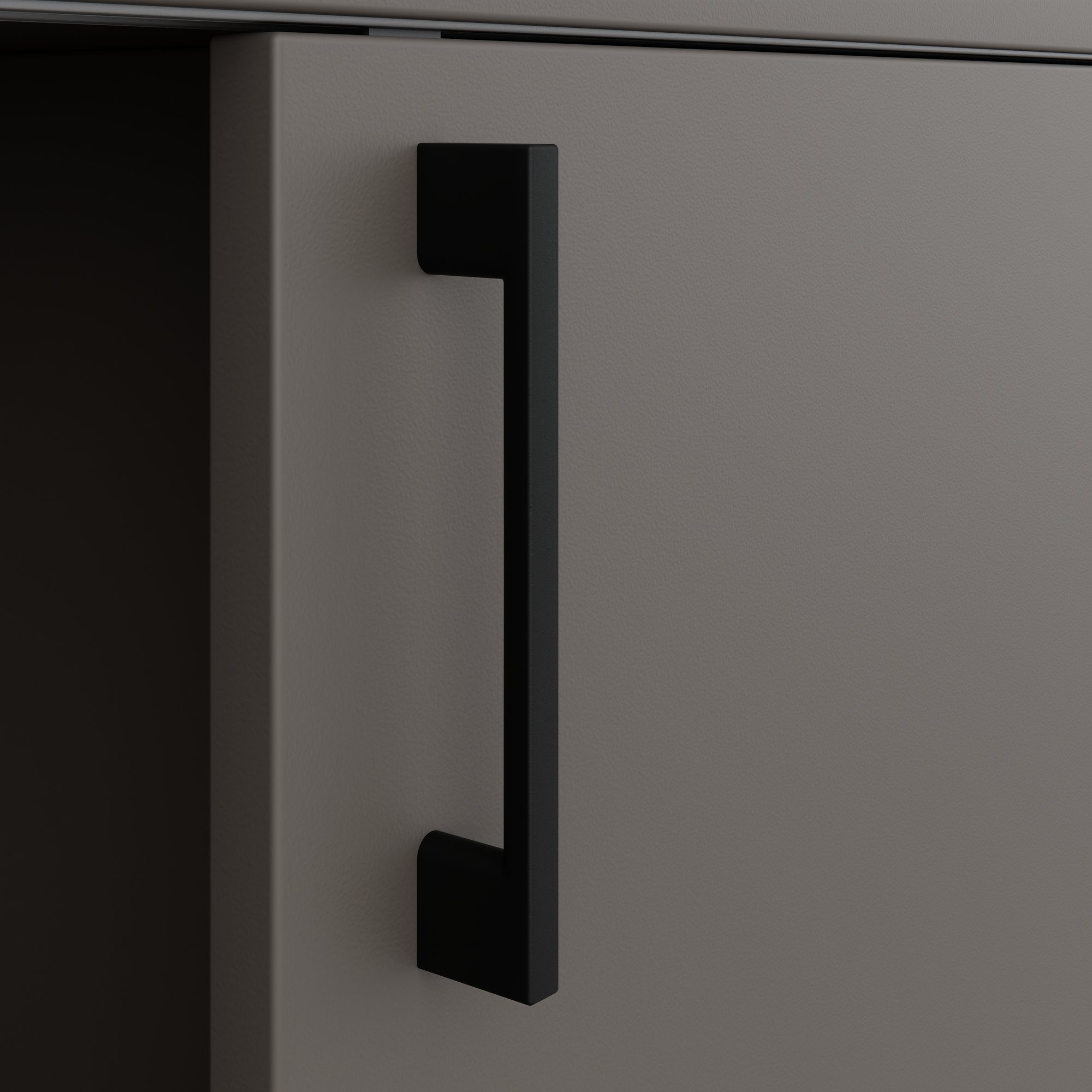Armoire à portes coulissantes CHOICE | 3 OH, 1600 x 1095 mm, gris cubanite - 6 Main Image