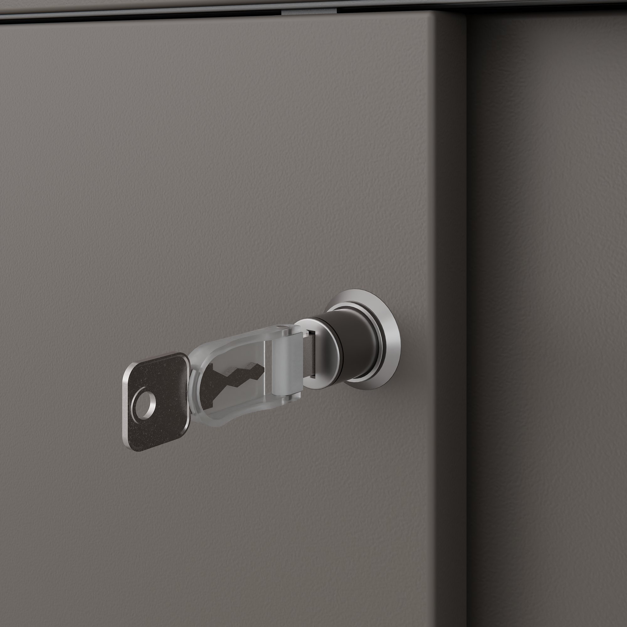 Armoire à portes coulissantes CHOICE | 3 OH, 1600 x 1095 mm, gris cubanite - 7 Main Image