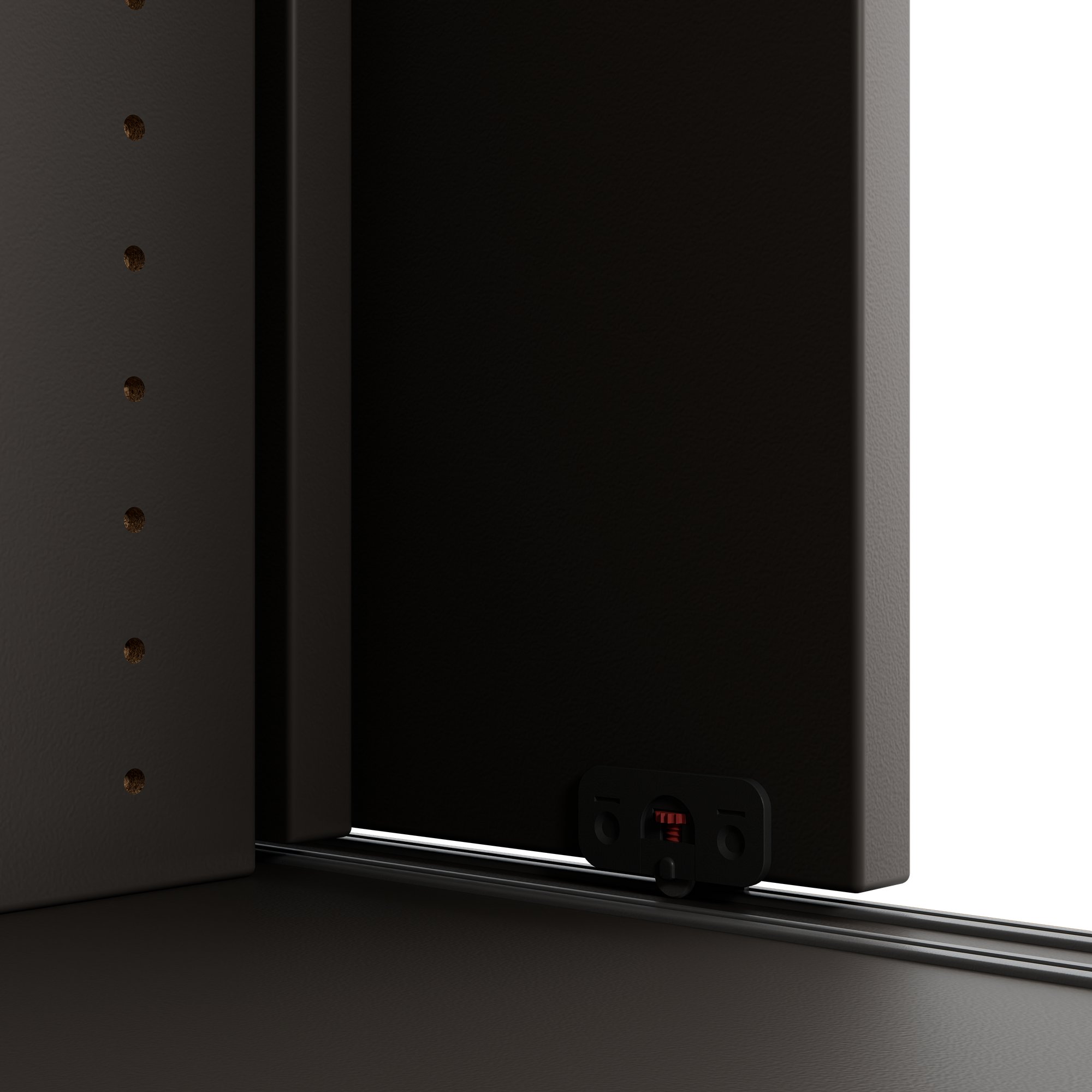 Armoire à portes coulissantes CHOICE | 3 OH, 1600 x 1095 mm, gris cubanite - 10 Main Image