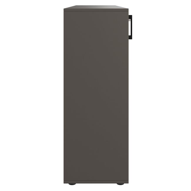 CHOICE Schiebetürenschrank | 3 OH, 1600 x 1095 mm, Cubanitgrau