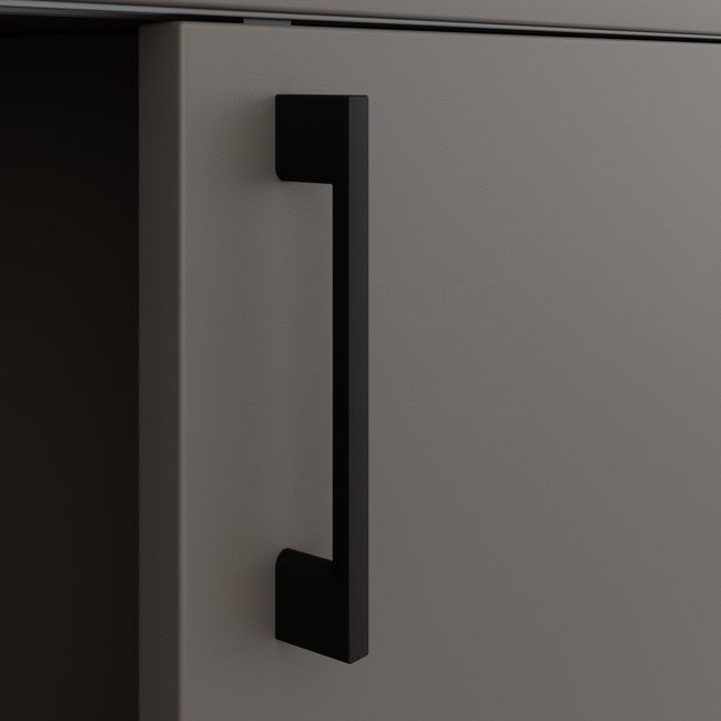 CHOICE Schiebetürenschrank | 3 OH, 1600 x 1095 mm, Cubanitgrau