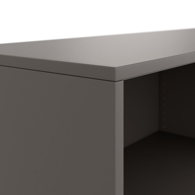 CHOICE Schiebetürenschrank | 3 OH, 1600 x 1095 mm, Cubanitgrau