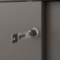 Armoire à portes coulissantes CHOICE | 3 OH, 1600 x 1095 mm, gris cubanite - 7 Thumbnail Image