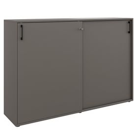 CHOICE Schiebetürenschrank | 3 OH, 1600 x 1095 mm, Cubanitgrau