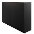 Armoire à portes coulissantes CHOICE | 3 OH, 1600 x 1095 mm, noir - 5 Thumbnail Image