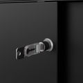 Armoire à portes coulissantes CHOICE | 3 OH, 1600 x 1095 mm, noir - 7 Thumbnail Image