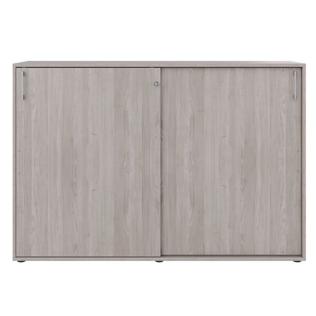 CHOICE Schiebetürenschrank | 3 OH, 1600 x 1095 mm, Nordeiche grau