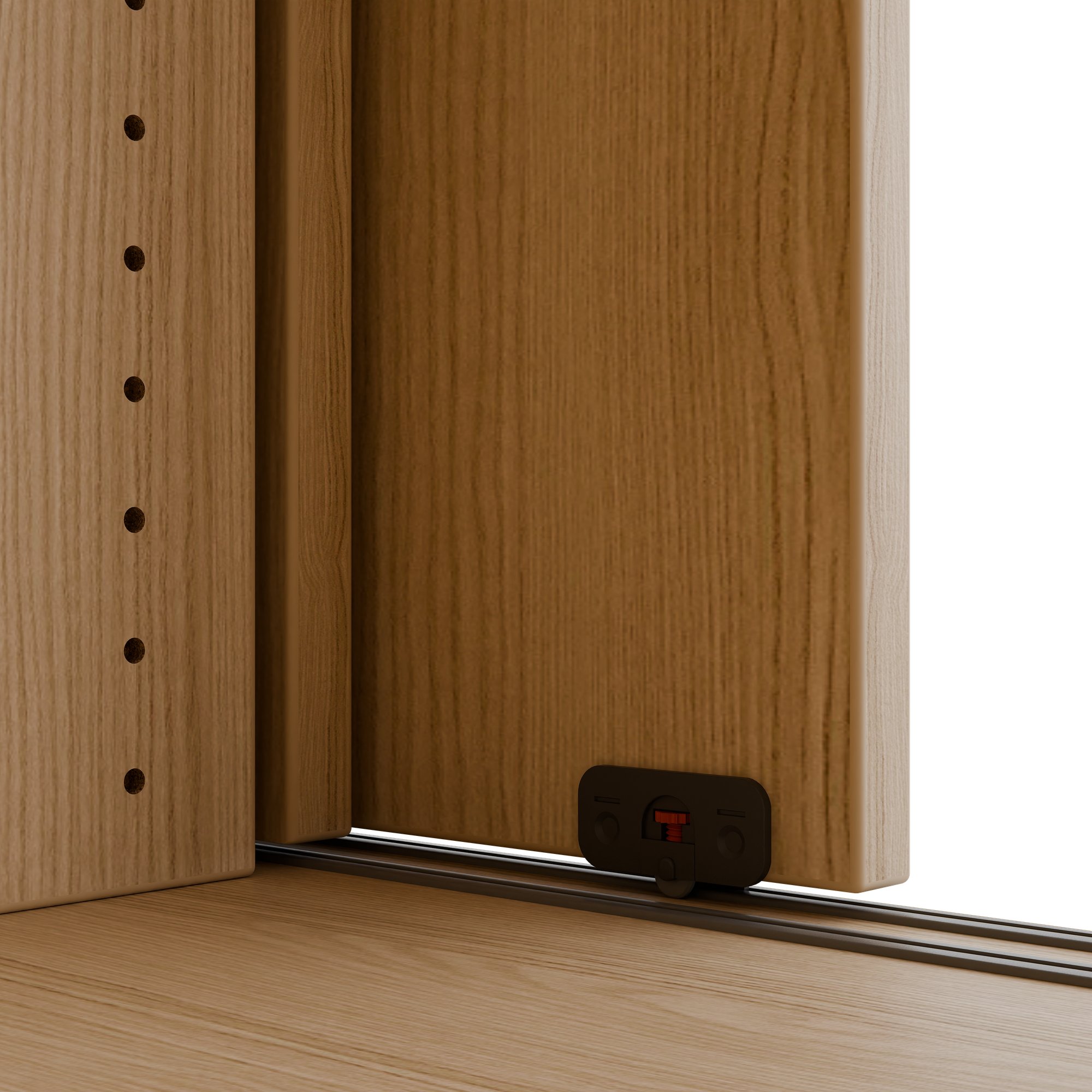 Armoire à portes coulissantes CHOICE | 3 OH, 1600 x 1095 mm, frêne sable - 10 Main Image