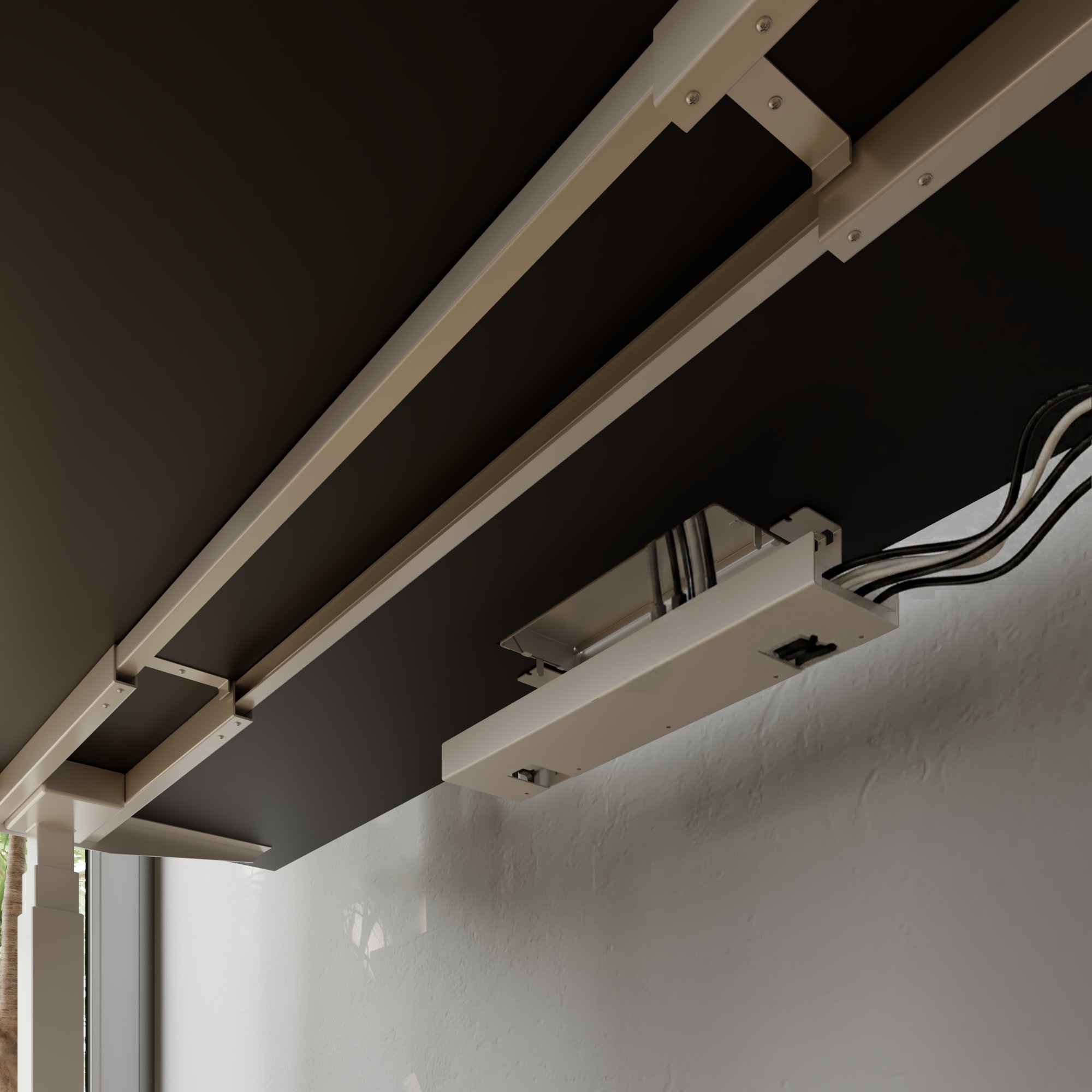 UNI Kabelwanne | 500 x 110 mm, Stahl, universell einsetzbar - 5 Main Image