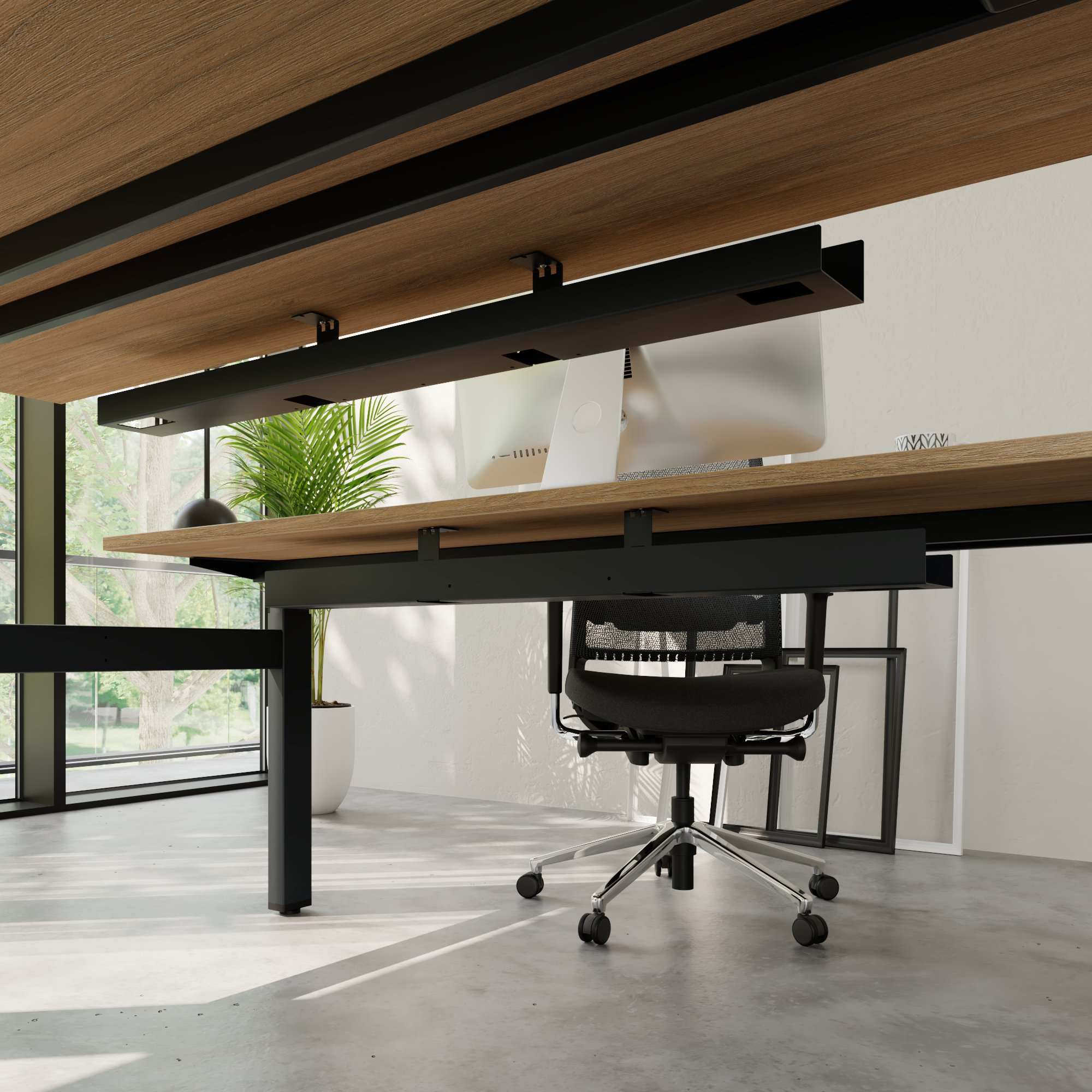 UNI cable tray | 1060 x 110 mm, steel, universal application - 4 Main Image