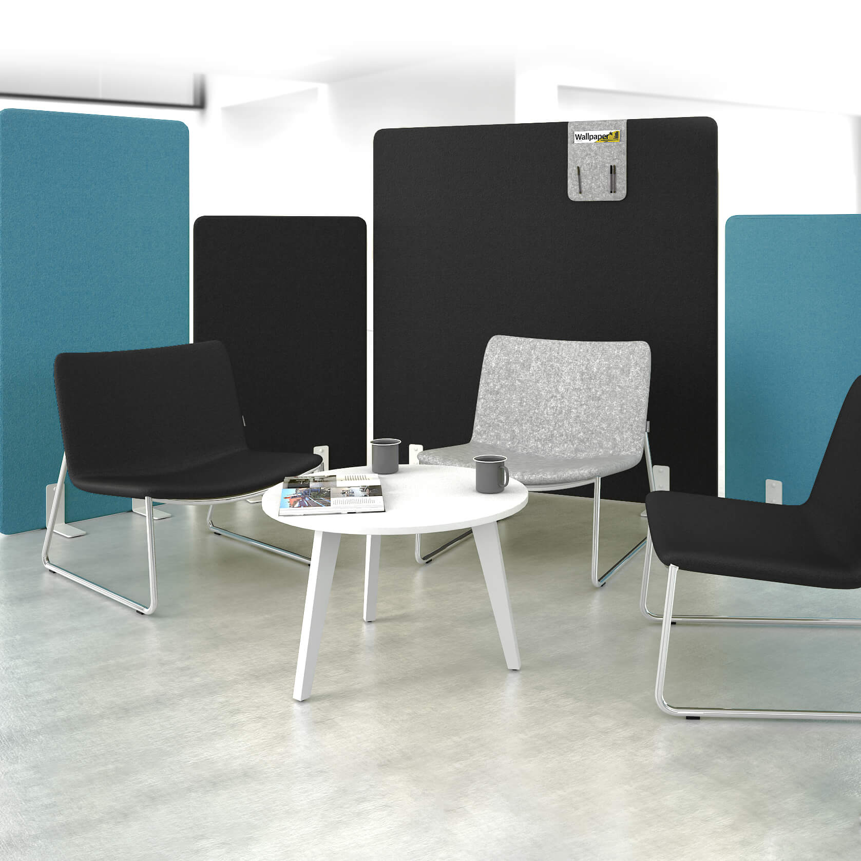 VEGAS Lounge-Sessel | Kufengestell - 3 Main Image