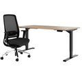 TELDRA Home & FILO | Arbeitsplatz-Set, Bernsteineiche