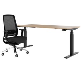 TELDRA Office & FILO | Arbeitsplatz-Set, Bernsteineiche