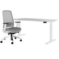 TELDRA Office & FILO | Ensemble pour poste de travail, gris perle - 1 Thumbnail Image