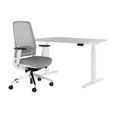 TELDRA Office & FILO | Ensemble pour poste de travail, gris perle - 1 Thumbnail Image