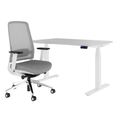 TELDRA Office & FILO | Ensemble pour poste de travail, gris perle - 1 Thumbnail Image