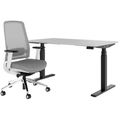 TELDRA Office & FILO | Ensemble pour poste de travail, gris perle - 1 Thumbnail Image