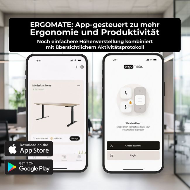 TELDRA Pro & FILO | Arbeitsplatz-Set, Weiß