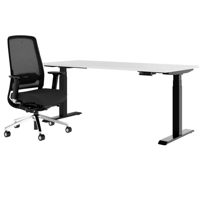 TELDRA Pro & FILO | Arbeitsplatz-Set, Weiß