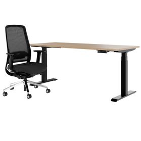 TELDRA Pro & FILO | Arbeitsplatz-Set, Bernsteineiche