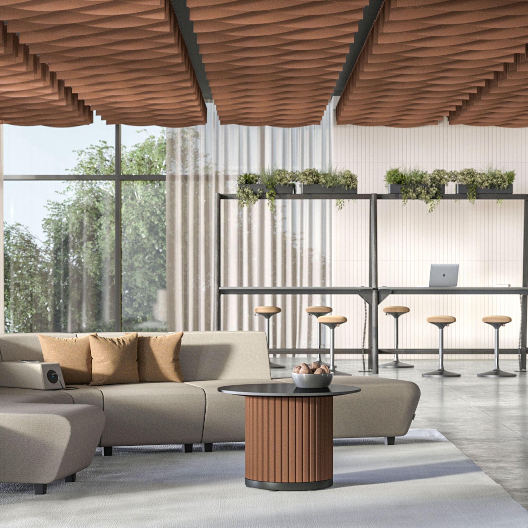 ACOUSTIC ARTWORK Baffel | 1200-2400 x 250-280 mm,  3 verschiedene Formen - 2 Main Image