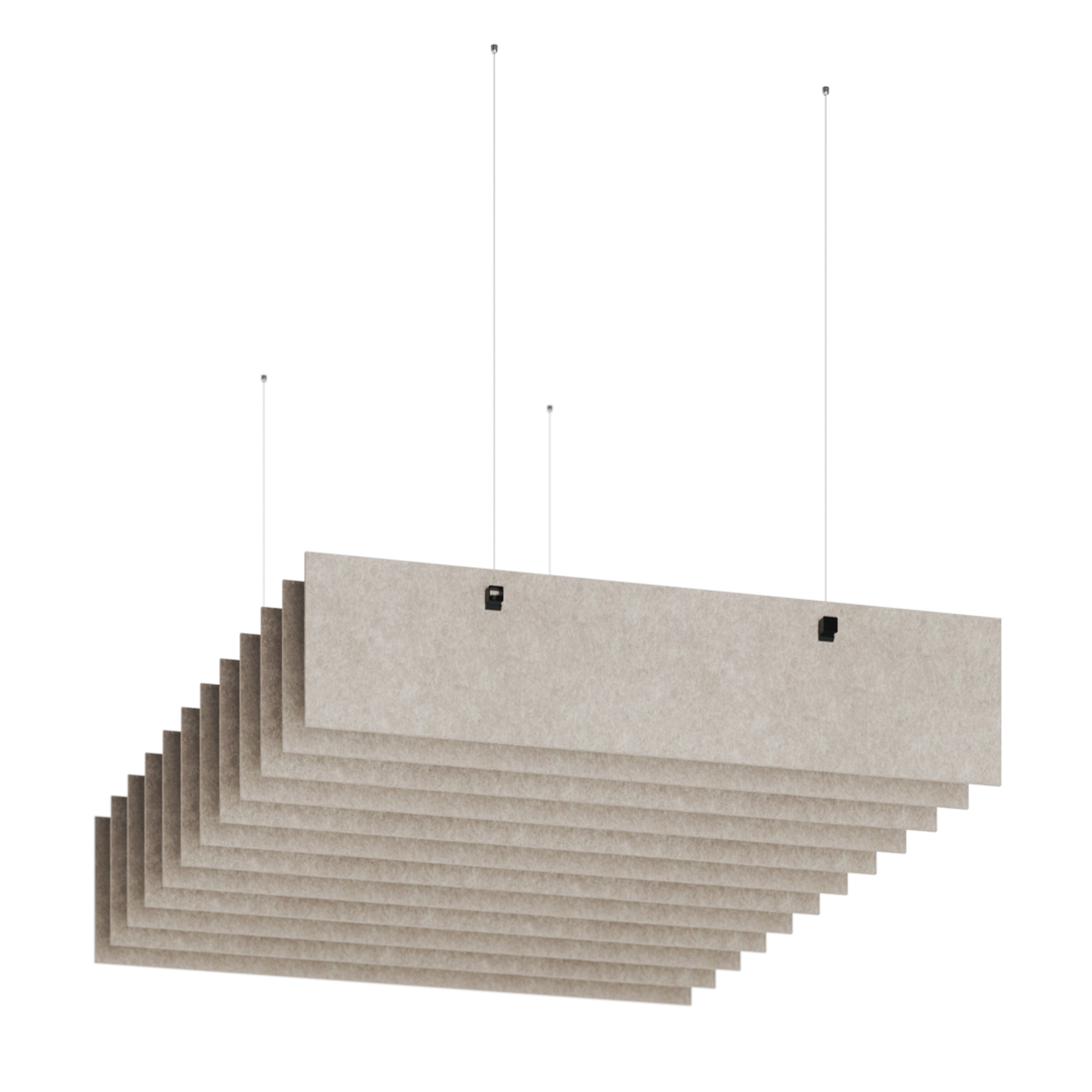 ACOUSTIC ARTWORK Baffel | 1200-2400 x 250-280 mm,  3 verschiedene Formen - 4 Main Image