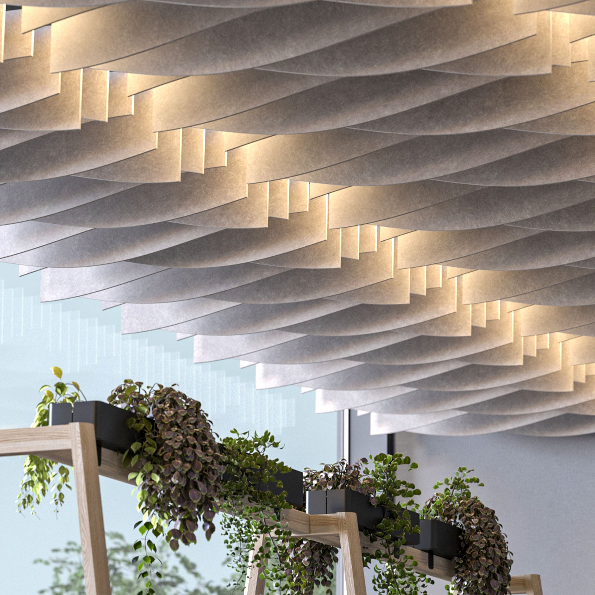 ACOUSTIC ARTWORK Baffel | 1200-2400 x 250-280 mm,  3 verschiedene Formen - 5 Main Image